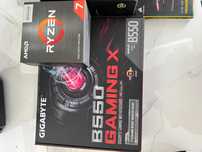Sprzedam ryzen 5700x3d+b550+ram+chłodzenie AIO 240 z obudową