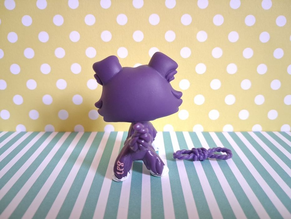 Littlest Pet Shop LPS unikatowy pies Collie #1676 pop