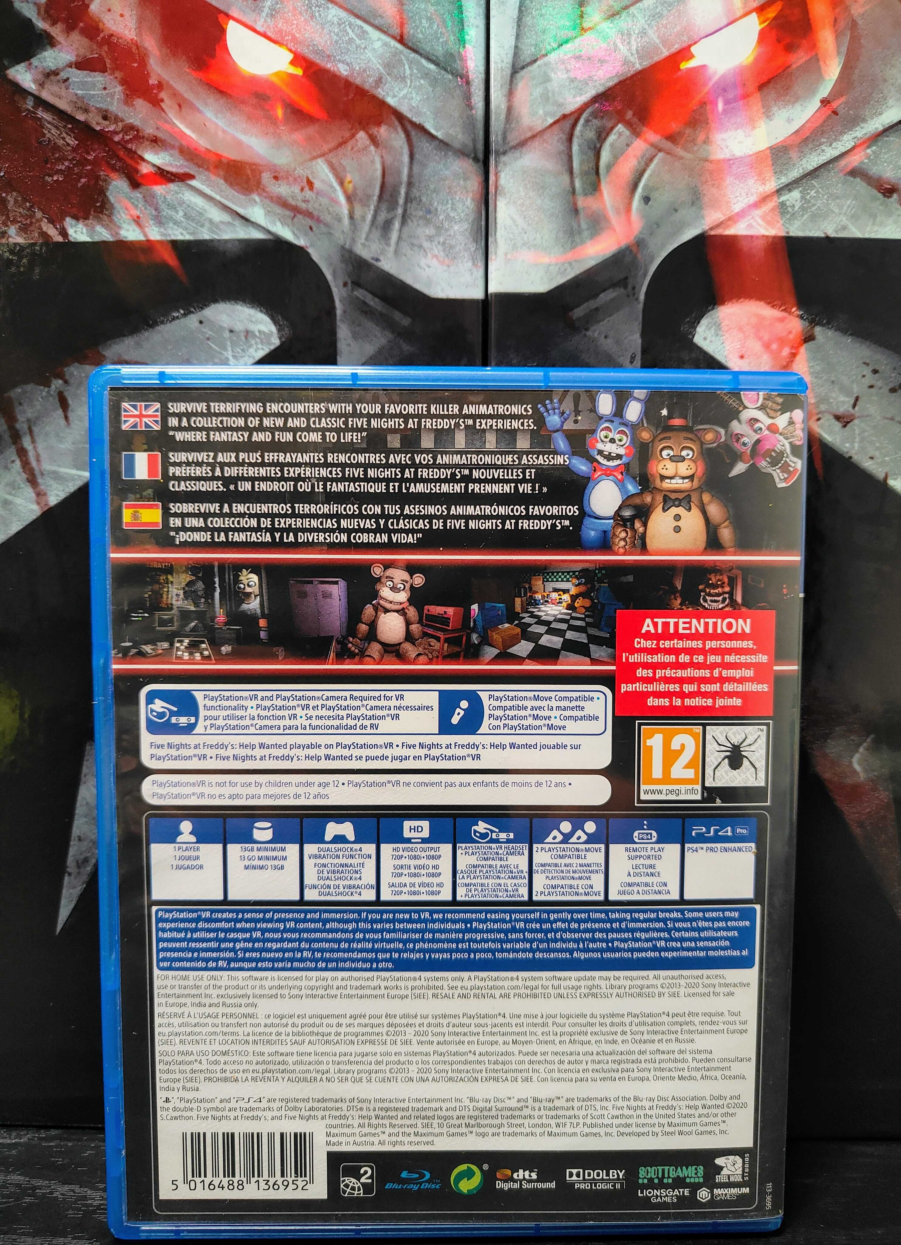 Five Nights at Freddy's: Help Wanted | Gra na PlayStation 4 | PS4 VR