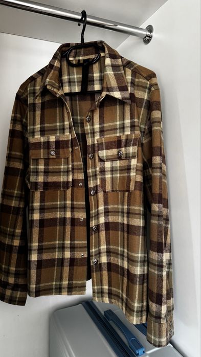 Сорочка в клітинку Chrome Hearts XS/S