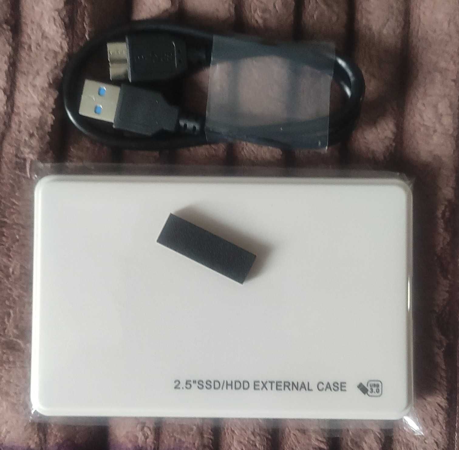 Внешний карман для HDD/SSD 2.5" USB 3.0 to SATA III (белый)