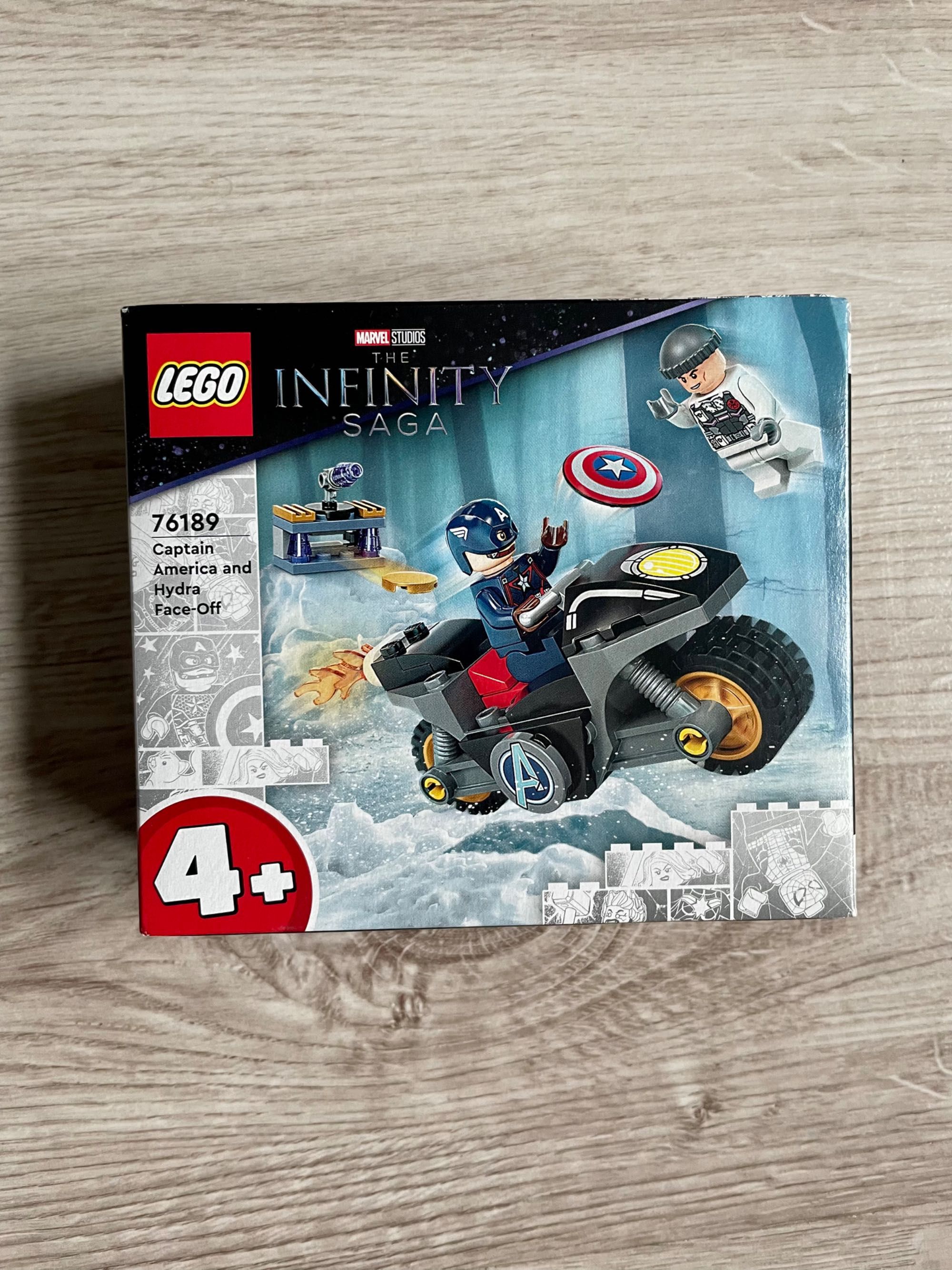 NOWE Lego 76189 Heroes Captain America