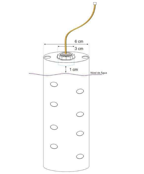 Sensor de nível de líquidos electrónico