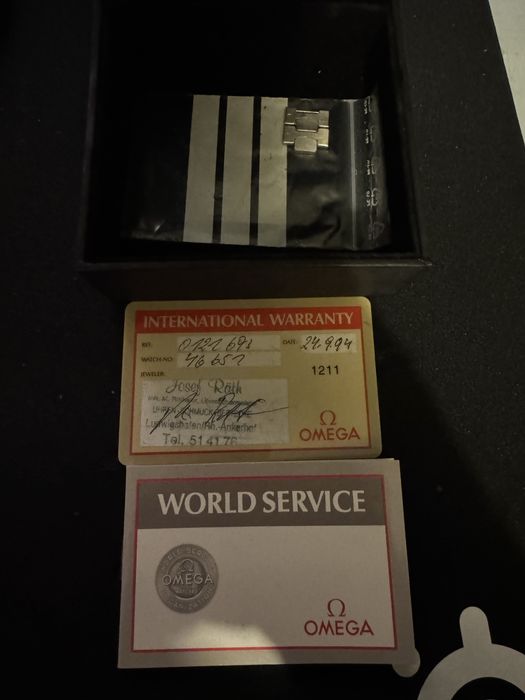 Zegarek męski Omega Seamaster Pre bond 36mm kwarcowy cal. 1441