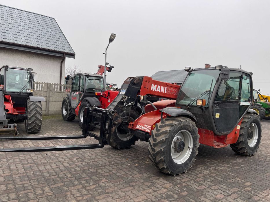 Ładowarka teleskopowa Manitou MLT 735 Rok 2006 Orginał Joystick Brutto