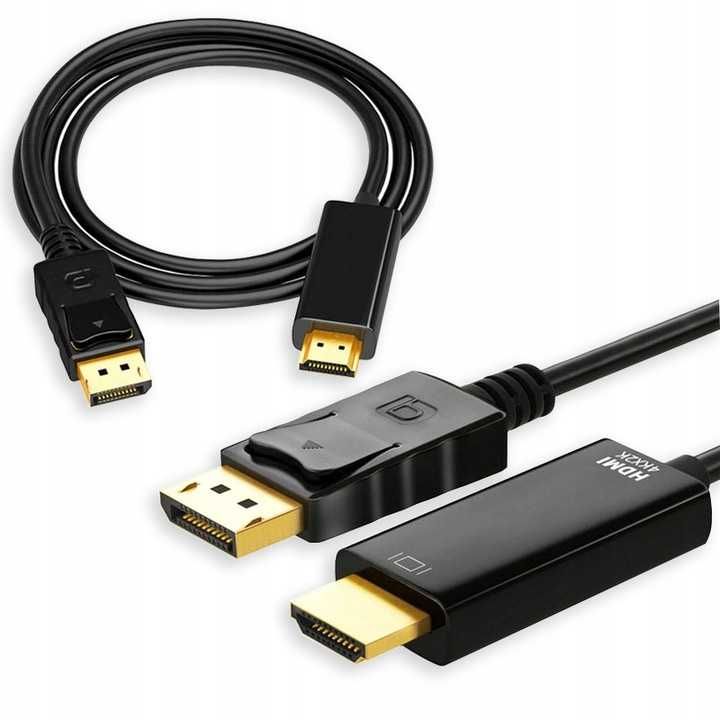 Kabel Display Port do HDMI 4K