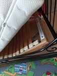 Łóżko metalowe ikea