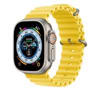 Nowy oryginalny pasek band apple watch ultra 44/45/49mm ocean żółty