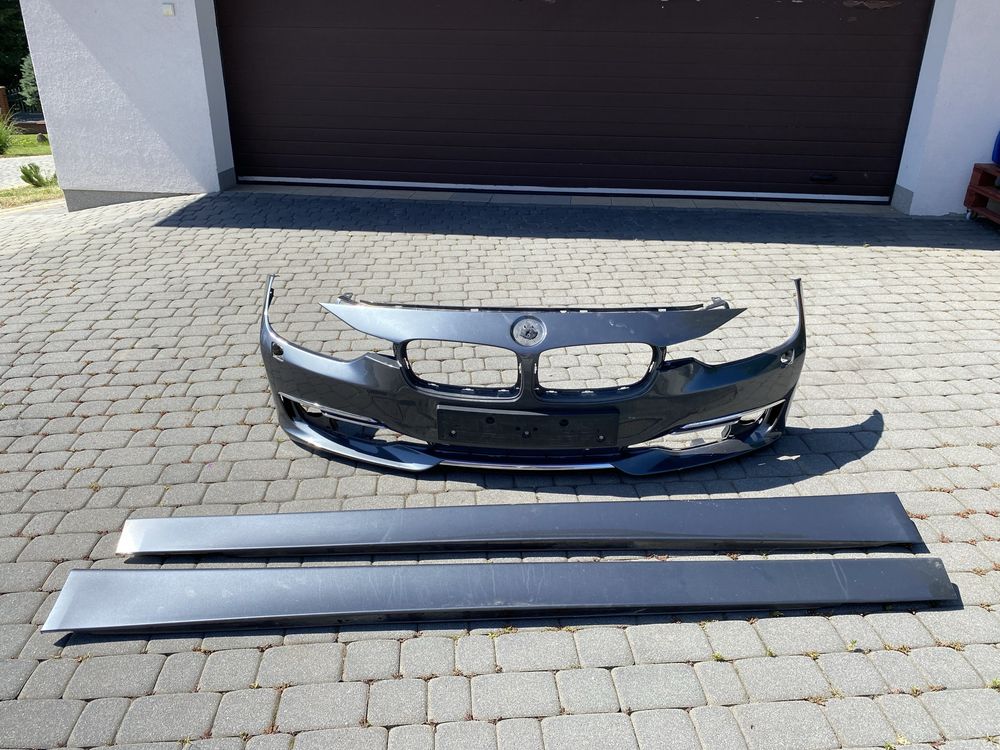 BMW 3 F30 zderzak przód, tył, progi LUXURY LINE