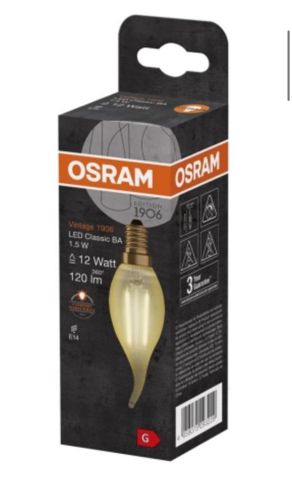 osram vintage 1906 Led classic e14 1.5W