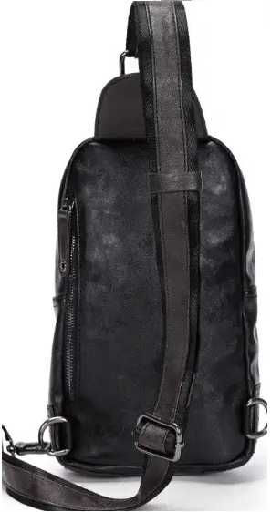 Мужская брендовая бананка сумка на грудь плечо барсетка рюкзак ранец