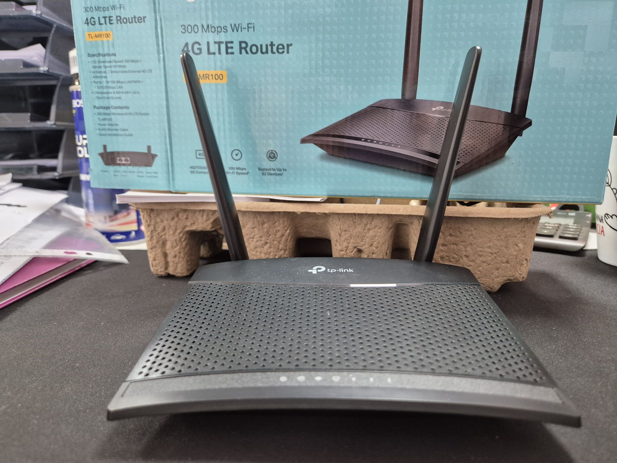 Router TP Link TL-MR100 sim 4G LTE paragon