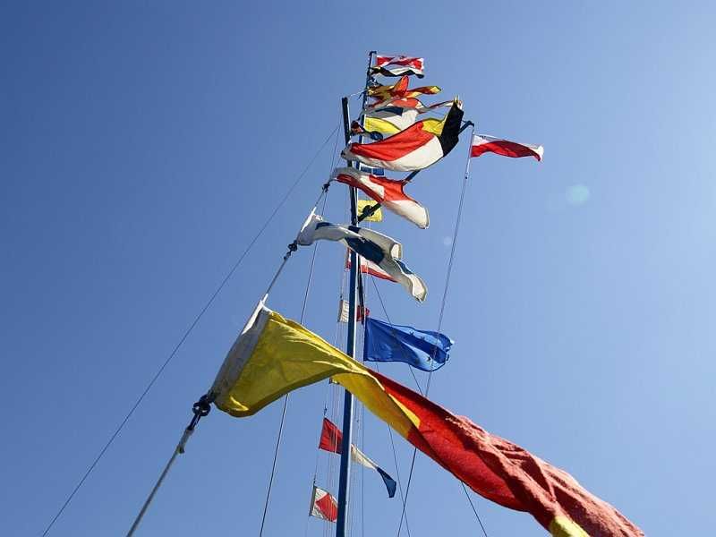 Flagi Morskie MKS Międzynarodowy Kod Sygnalowy 120 x 90 cm Pro4 40szt