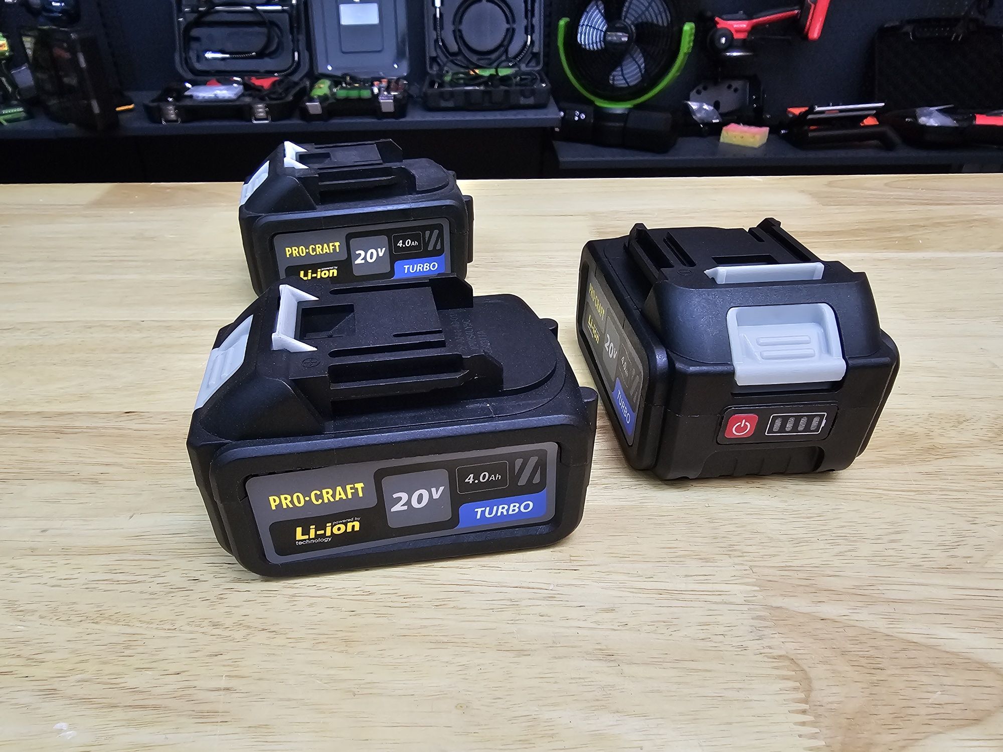 Акумулятор 4.0А TURBO ProCraft / Макіта 03.2025р Виготовлення Нові
