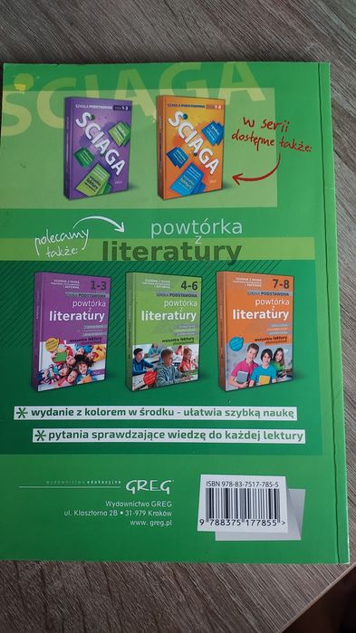 Streszczenia lektur klasa 4-6