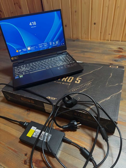 Acer Nitro 5, 15.6", 144 Hz / i7-12700H / 32 GB / 512GB / RTX3060 6GB