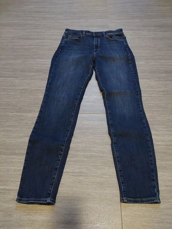 Spodnie damskie jeansy Massimo Dutti
