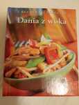 Wok stalowy ze szklaną pokrywą + siatka ociekacz