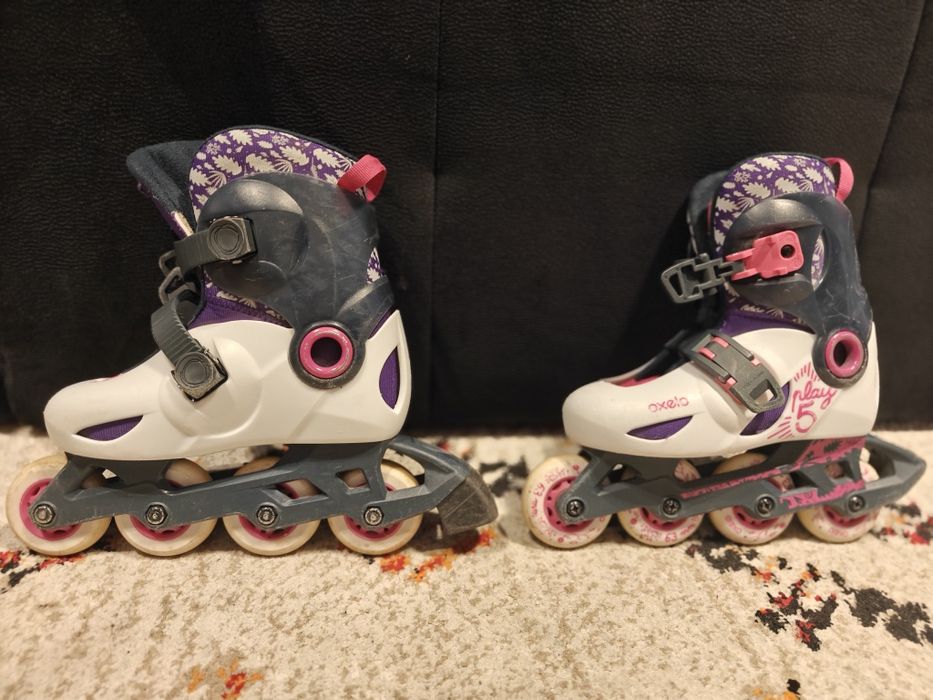 Rolki Oxelo Play 5 28-30 plus ochraniacze 2xs