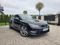 Seat Leon FR 2.0 TDI DSG Salon PL Serwis Panorama Full Led Faktura Vat 23%