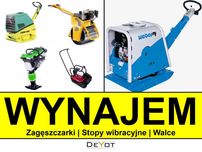 WYNAJEM Zagęszczarki z transportem WYPOŻYCZALNIA Ubijarka Zagęszczarka