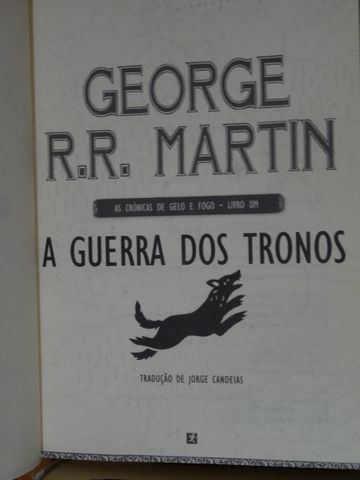 A Guerra dos Tronos de George R. R. Martin - 2 Volumes