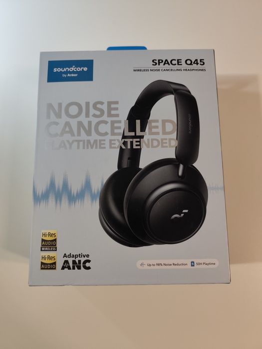 Słuchawki bezprzewodowe Soundcore Space Q45, kolor czarny