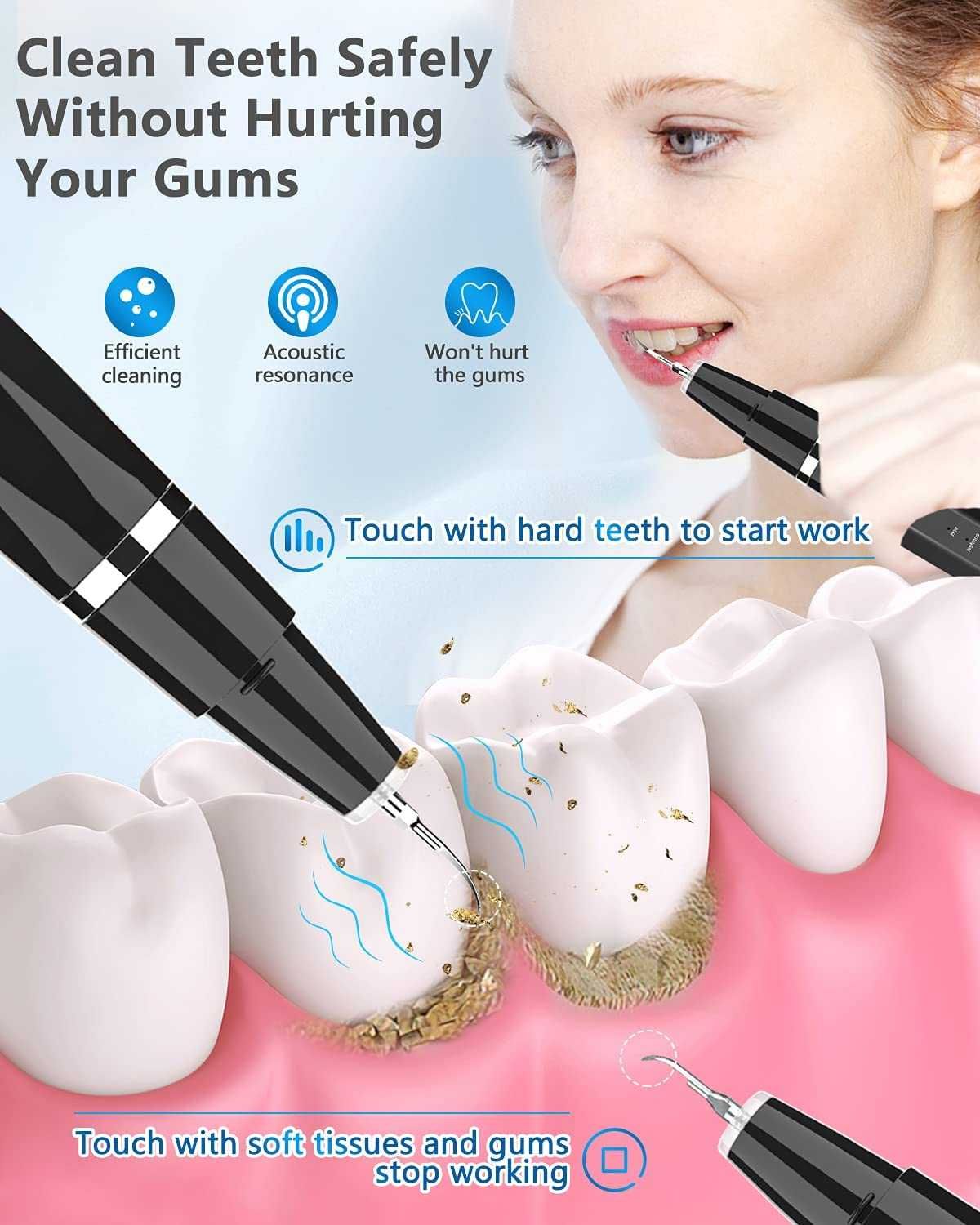 Ultradźwiękowy środek do czyszczenia zębów