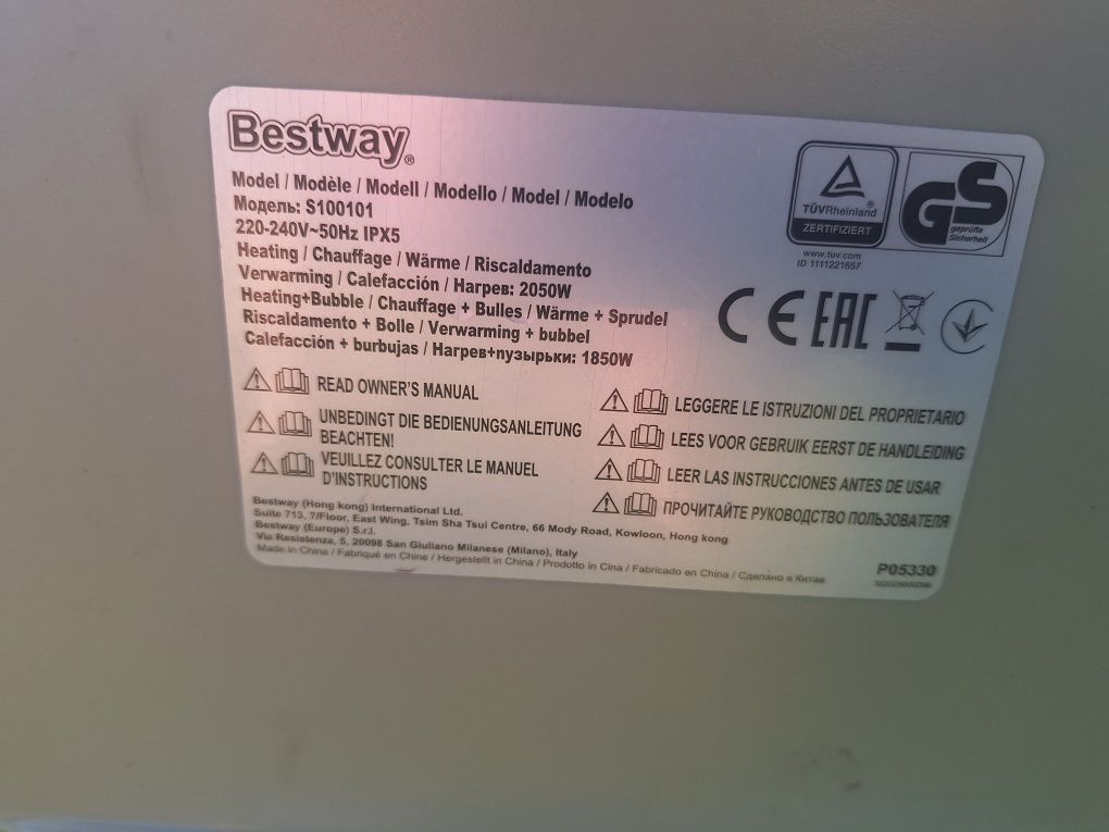 Pompa do jacuzzi Bestway Lazy-Spa