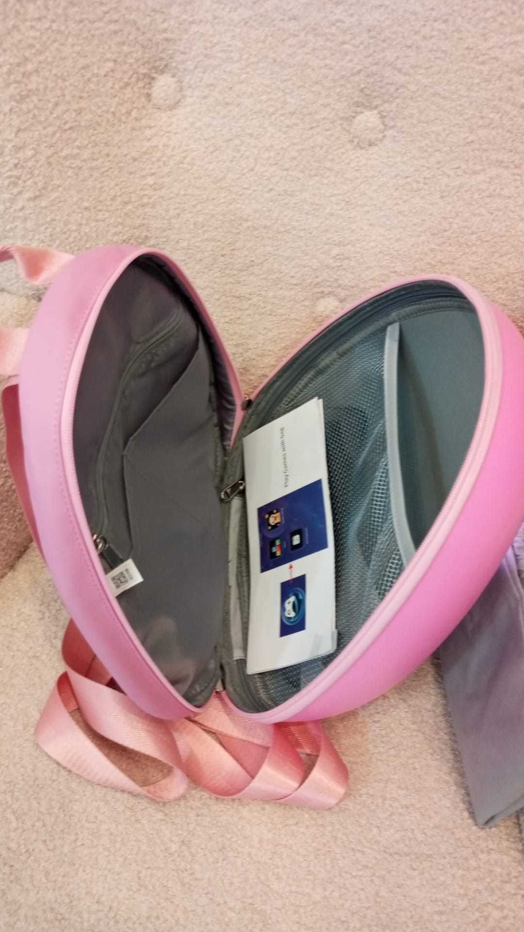 Mochila infantil com led Rosa
