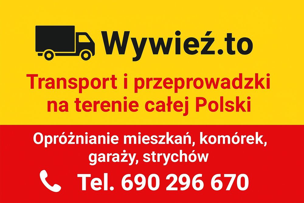 Wywóz mebli gabarytów Opróżnianie mieszkań garaży strychów komórek