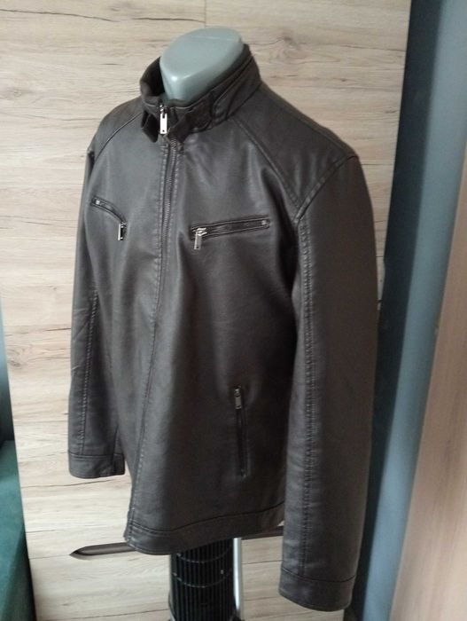 Nowa Kurtka skóra PU - XL.