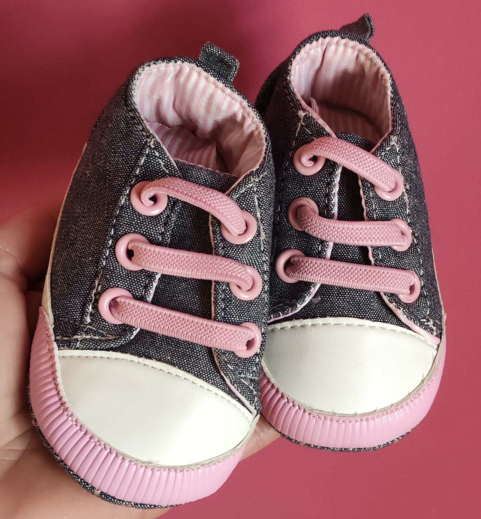 Buty trampki niechodki niemowlęce