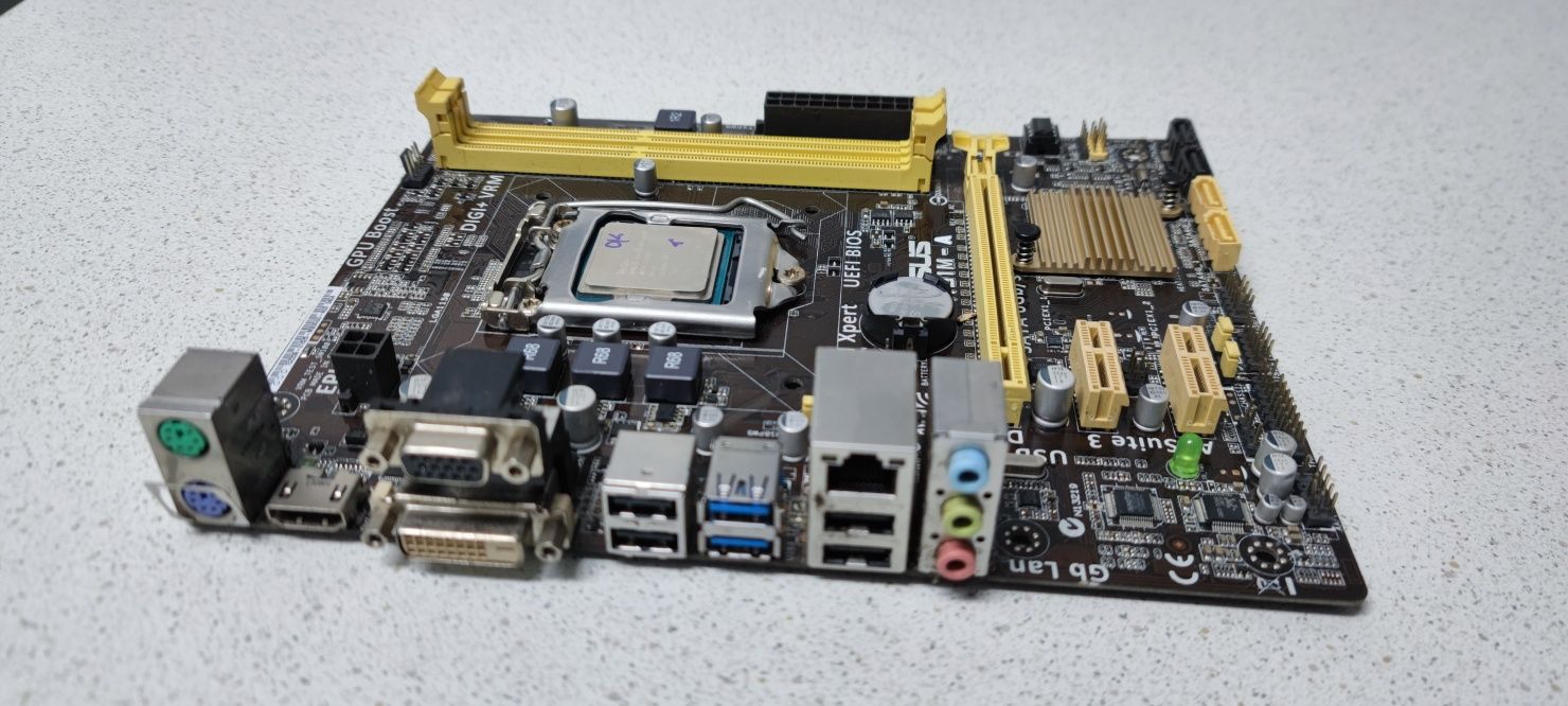 Motherboard ASUS H81M-K   + CPU XEON (4 Core)  (LGA/Socket 1150)