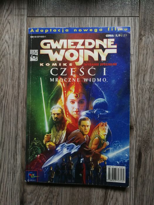 Komiks gwiezdne wojny/Star Wars mroczne widmo