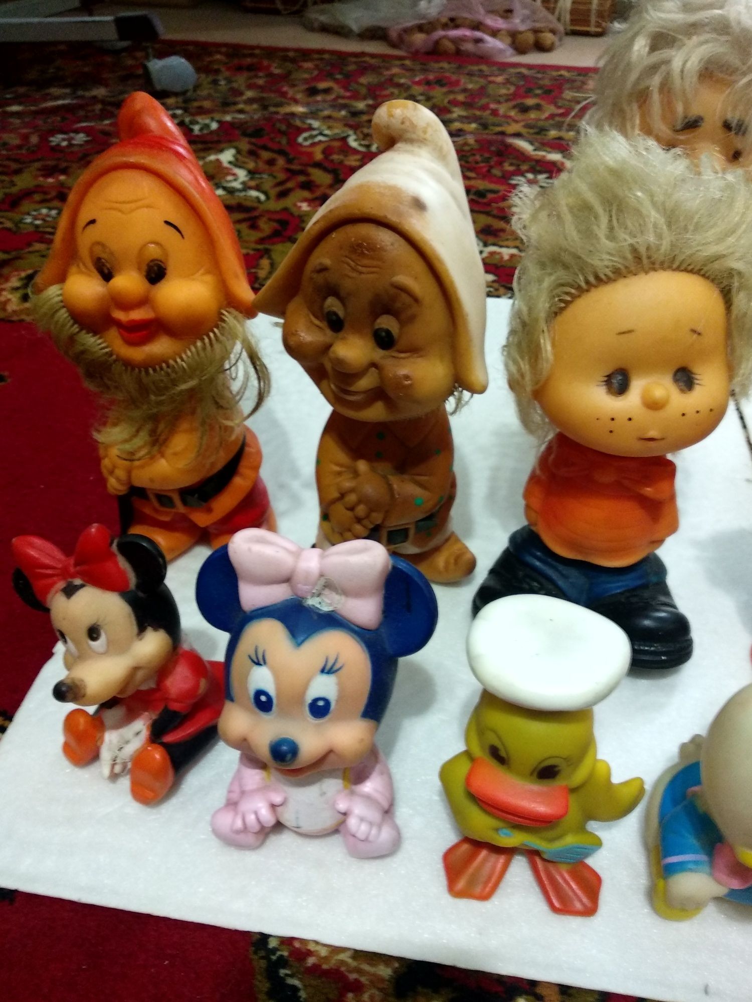 Детские резиновые игрушки СССР.