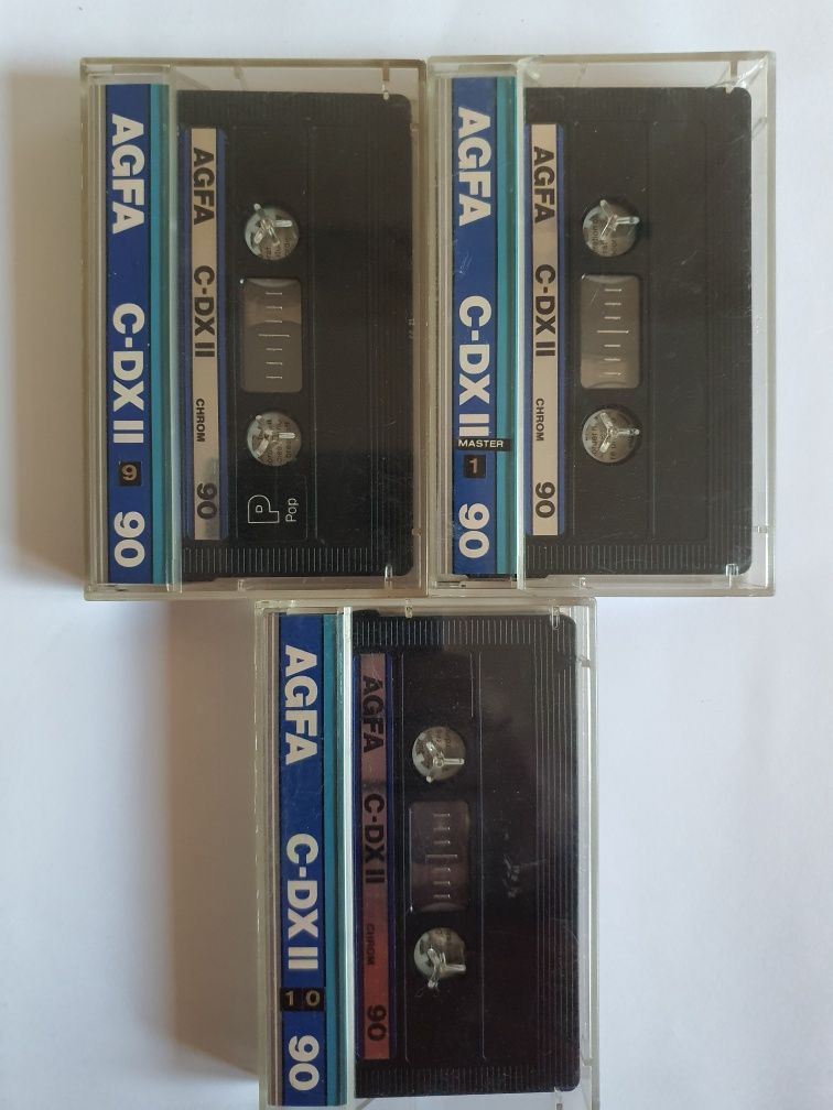 Agfa Chrome CDX II zestaw kaset audio