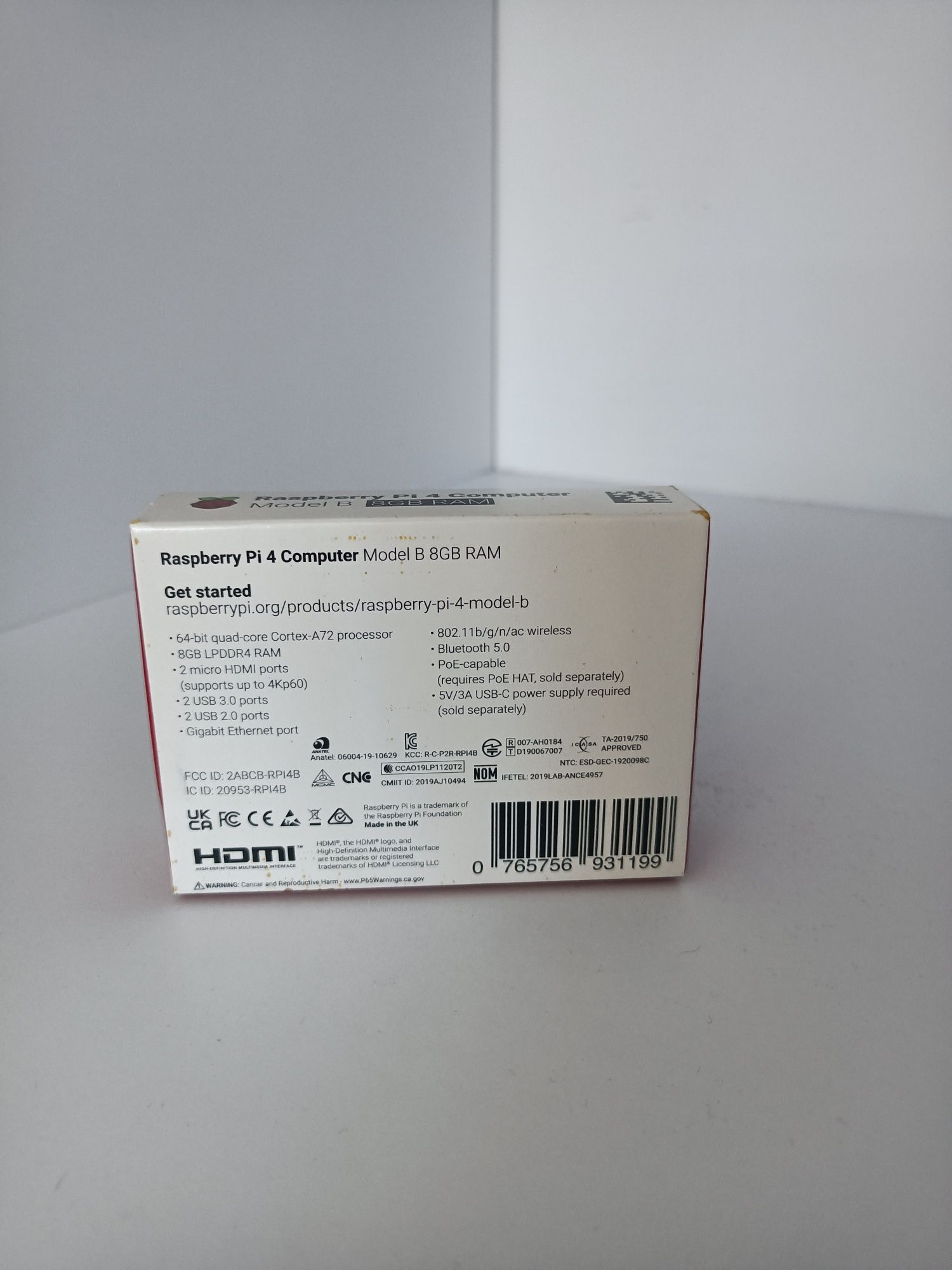 Raspberry Pi 4B 8GB RAM
