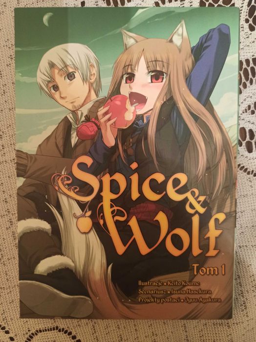Spice and wolf tom 1 manga/mangi