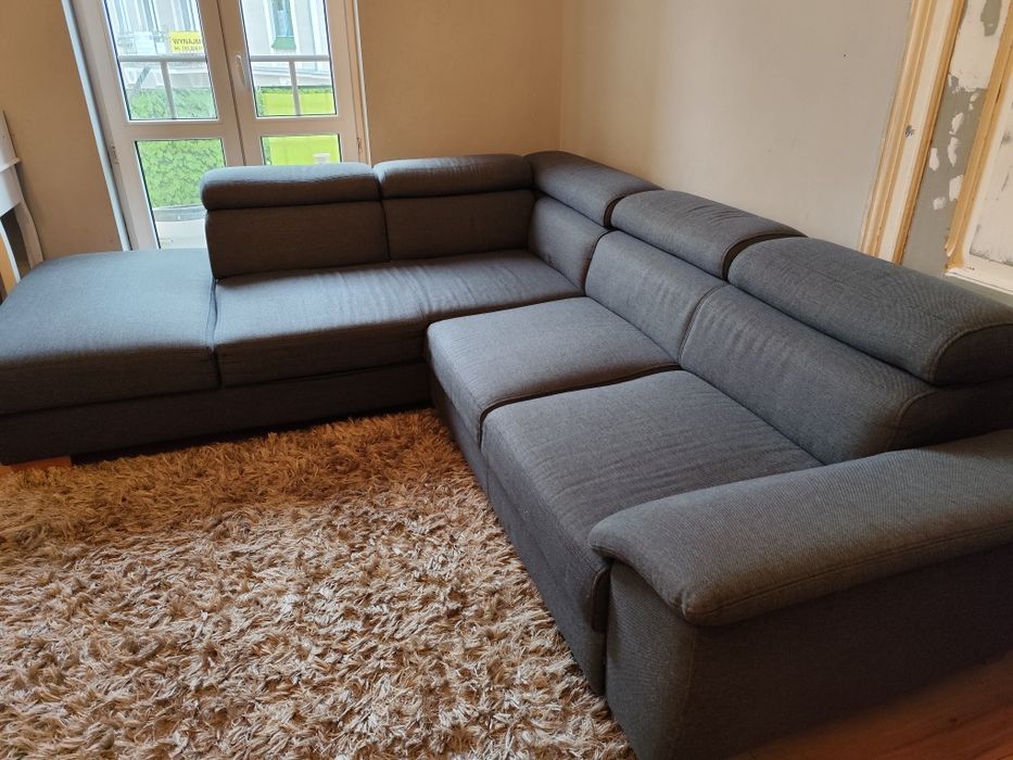 Kanapa, narożnik, sofa rozkładana z funkcją spania