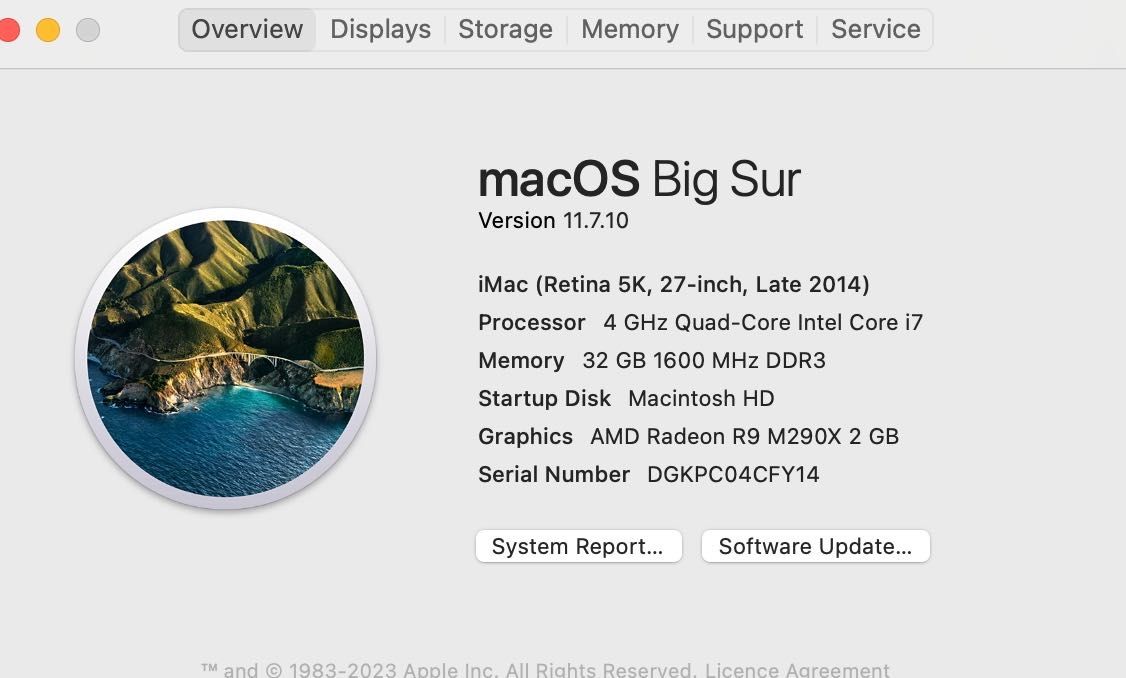 iMac 27'' 5K 4 Ghz Quad-Core i7