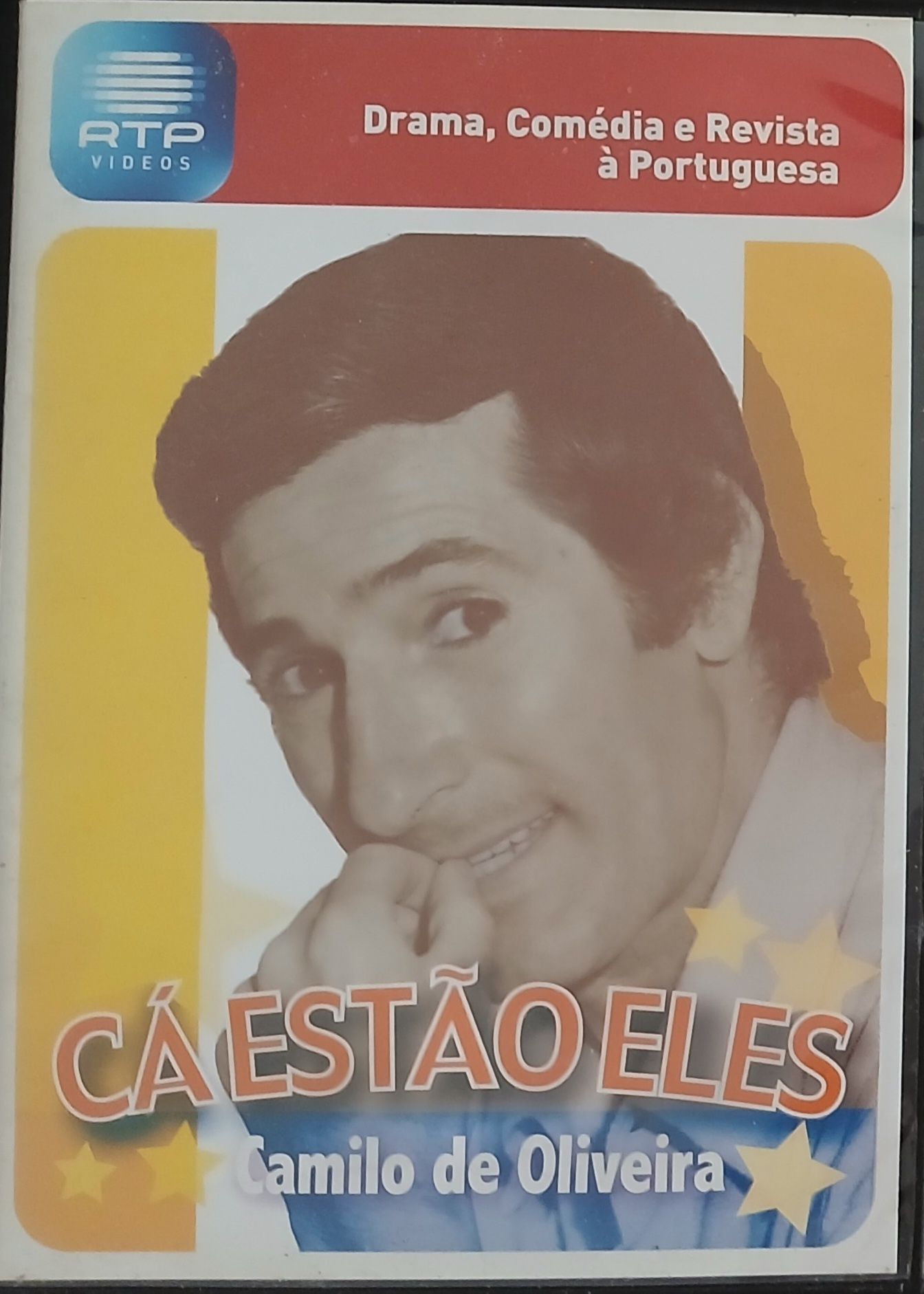 DVD Cá Estão Eles Camilo de Oliveira
