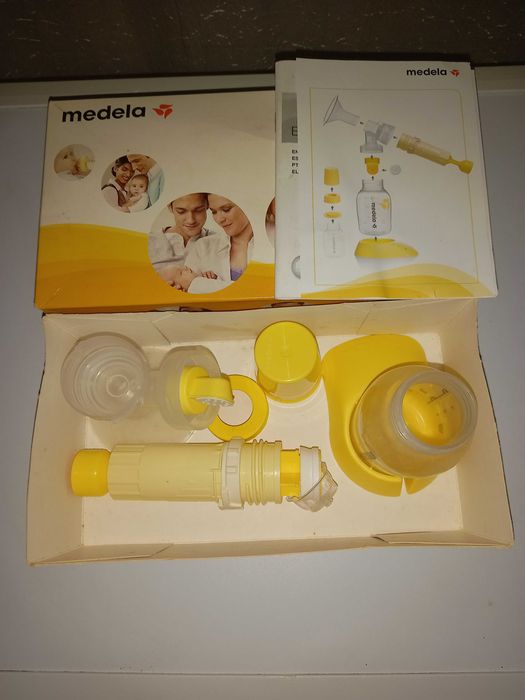 máquina manual de extrair leite - medela