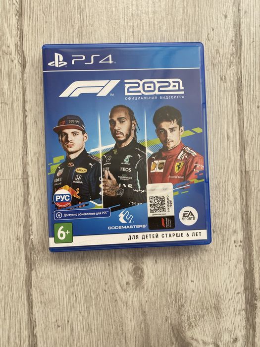 Диск Формула 1 на PS4