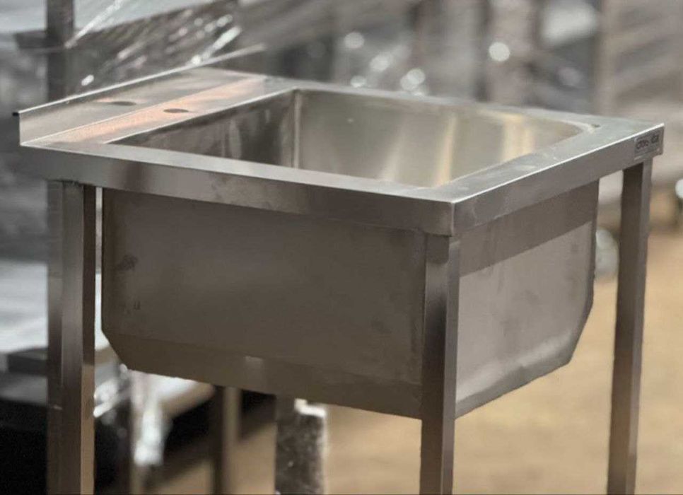 Мойка 600х600 глибина 300мм. Ванна мийна нержавійка.