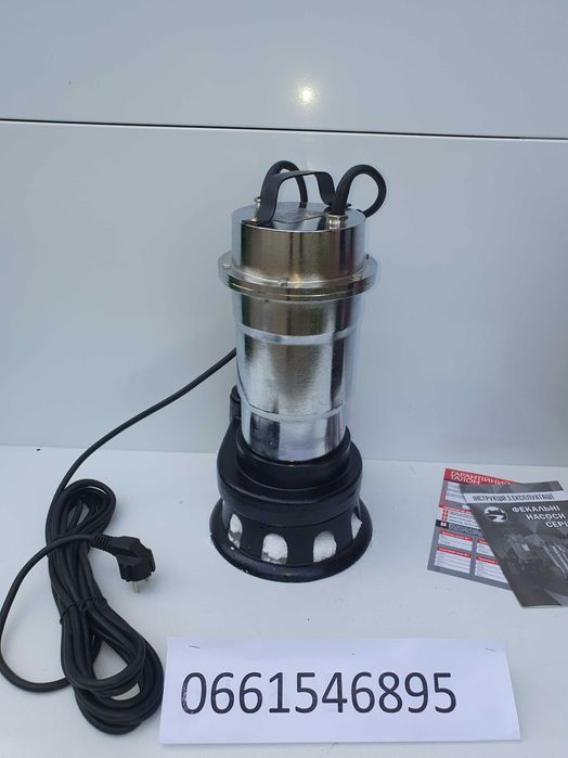 фекальний насос с ножом 2,5 kw ТІЛЬКИ ДОСТАВКА ПОШТОЮ