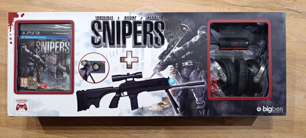 Nowy komplet gry Snipers Ps3 .