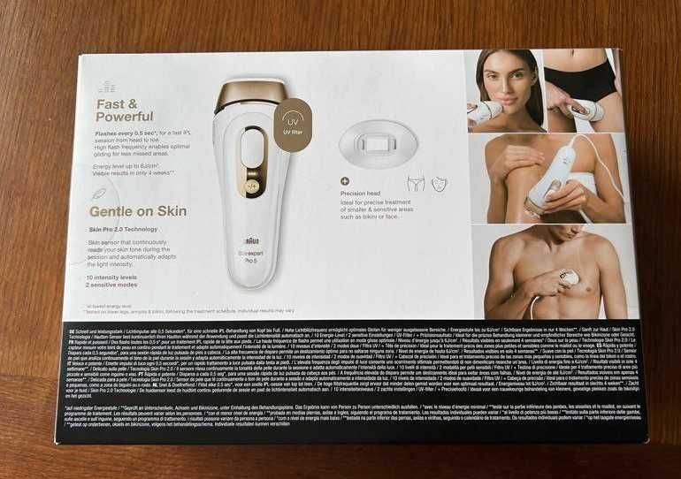 Depiladora a laser |  Braun Pro 5 EXPERT | Como nova