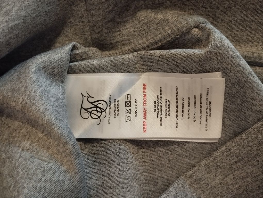 Siksilk Bluza z kapturem S