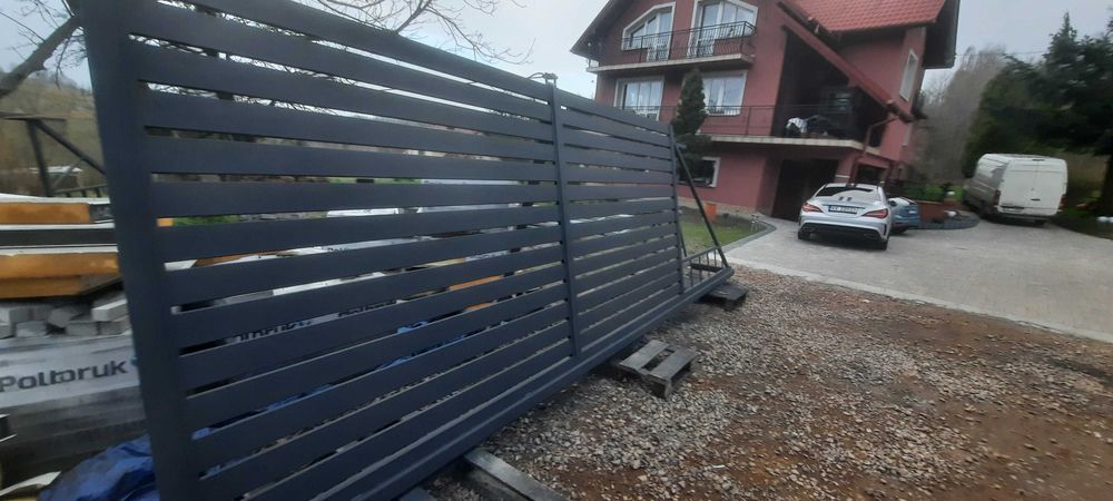 Brama przesuwna 4 m - Ekstra niska cena tylko 3000 zl. -Ostatnie 3 sz.
